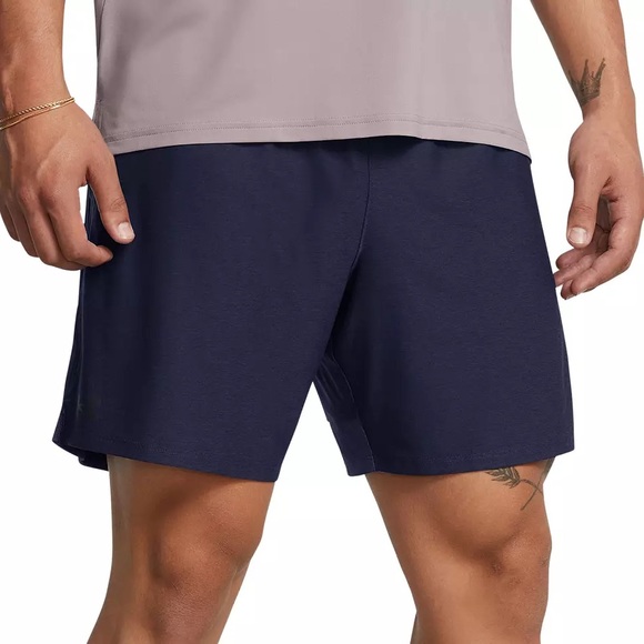Under Armour • 7” Woven Shorts • Navy Men’s Medium NWT 🩳✨ - Picture 1 of 5